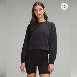 Lululemon Softstreme Perfectly Oversized Cropped Crew